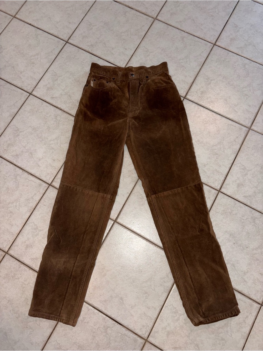 Men's Brown Corduroy Pants - Vintage Trousers